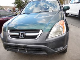 2004 Honda CR-V EX Green 2.4L AT 4WD #A22624